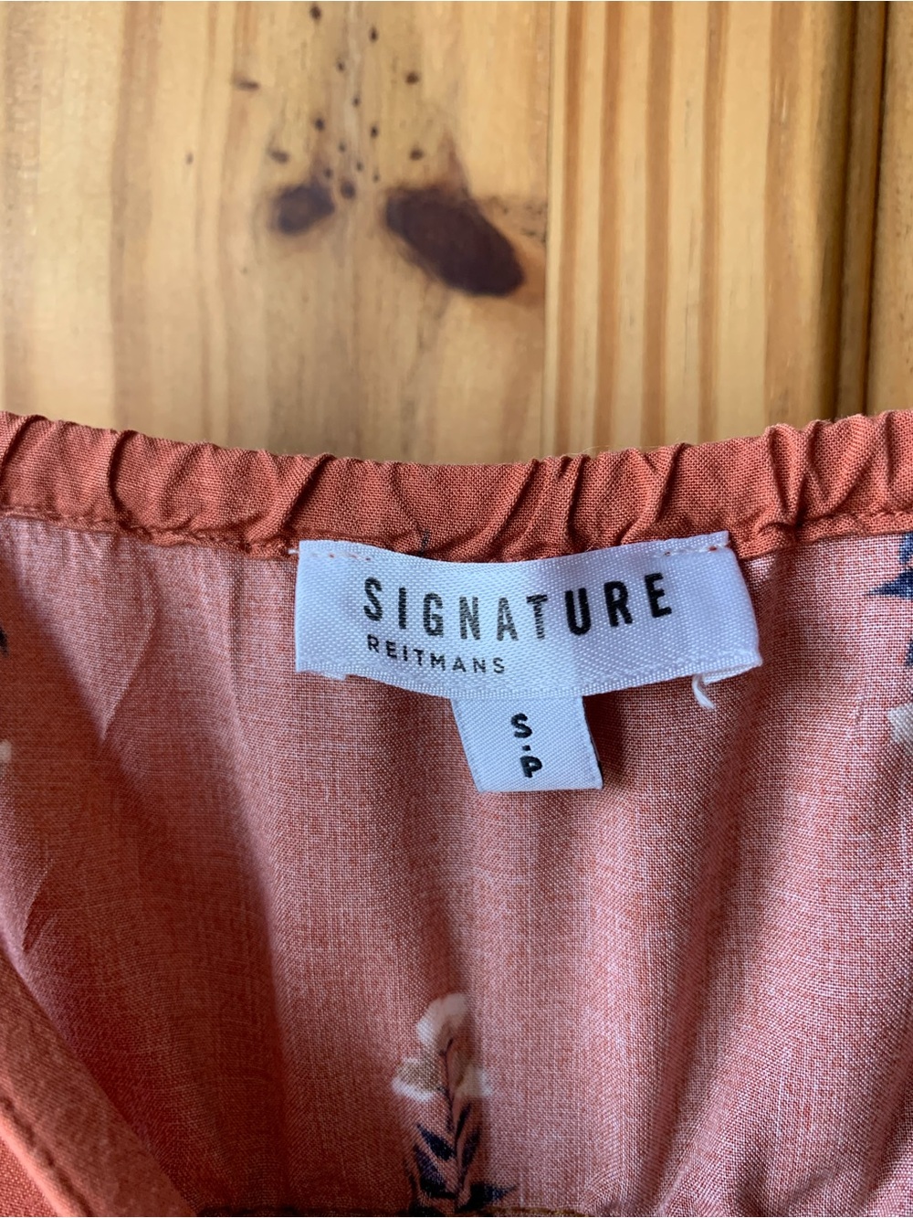 Reitmans Signature Burn Orange Floral Maxi Dress - Picture 7 of 9